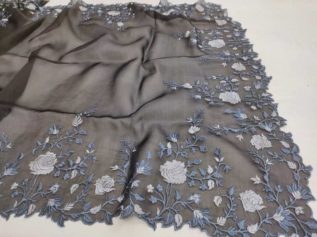 RUKHSAR-CHARCOAL GREY