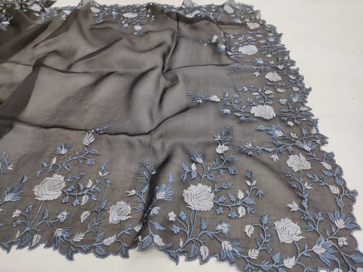 RUKHSAR-CHARCOAL GREY