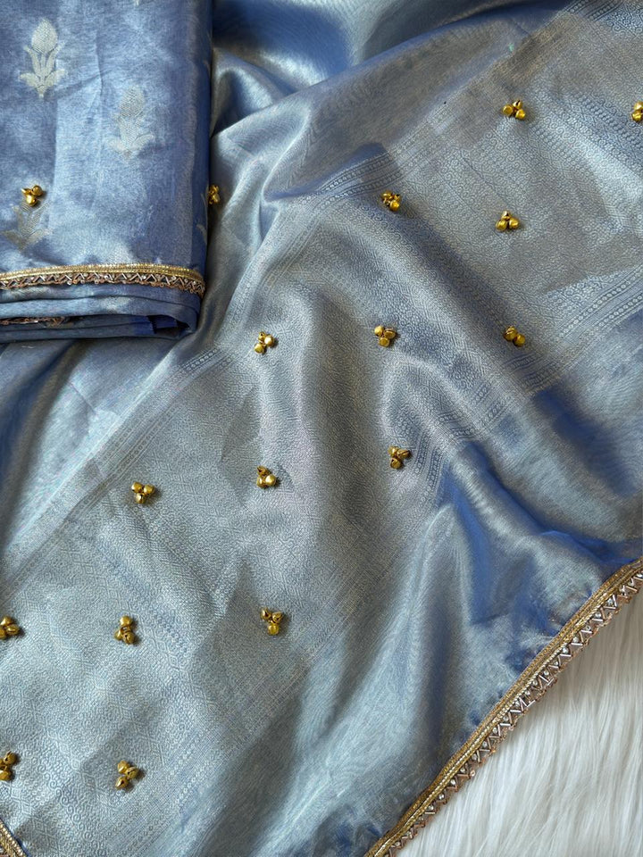 JHANKAR-POWDER BLUE