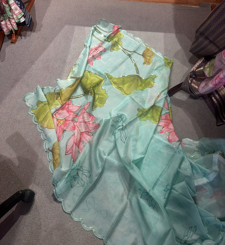 RITU ORGANZA SAREE