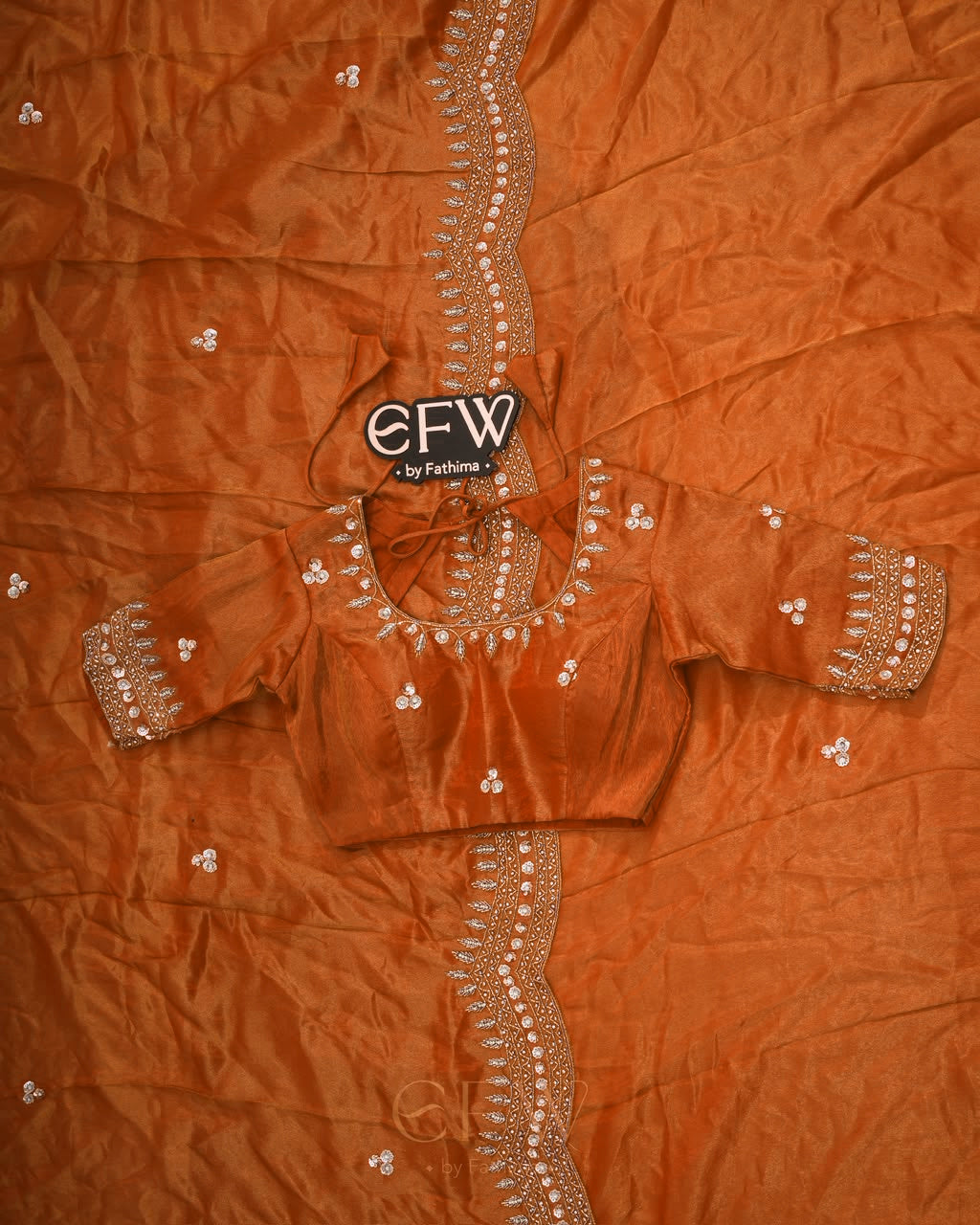 SAFIYA HANDWORK-ORANGE