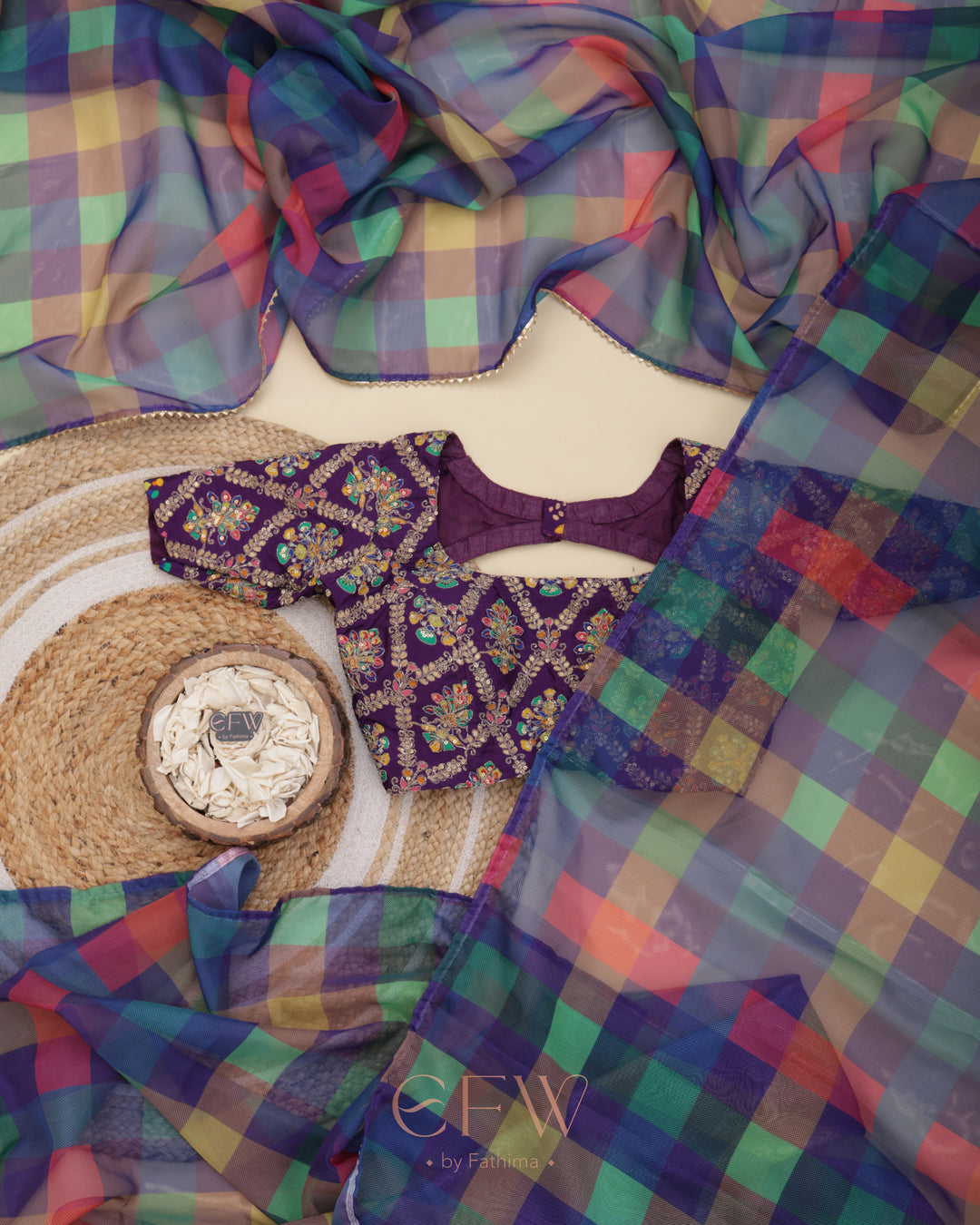 MADRASI CHECKS -LUXE EDIT