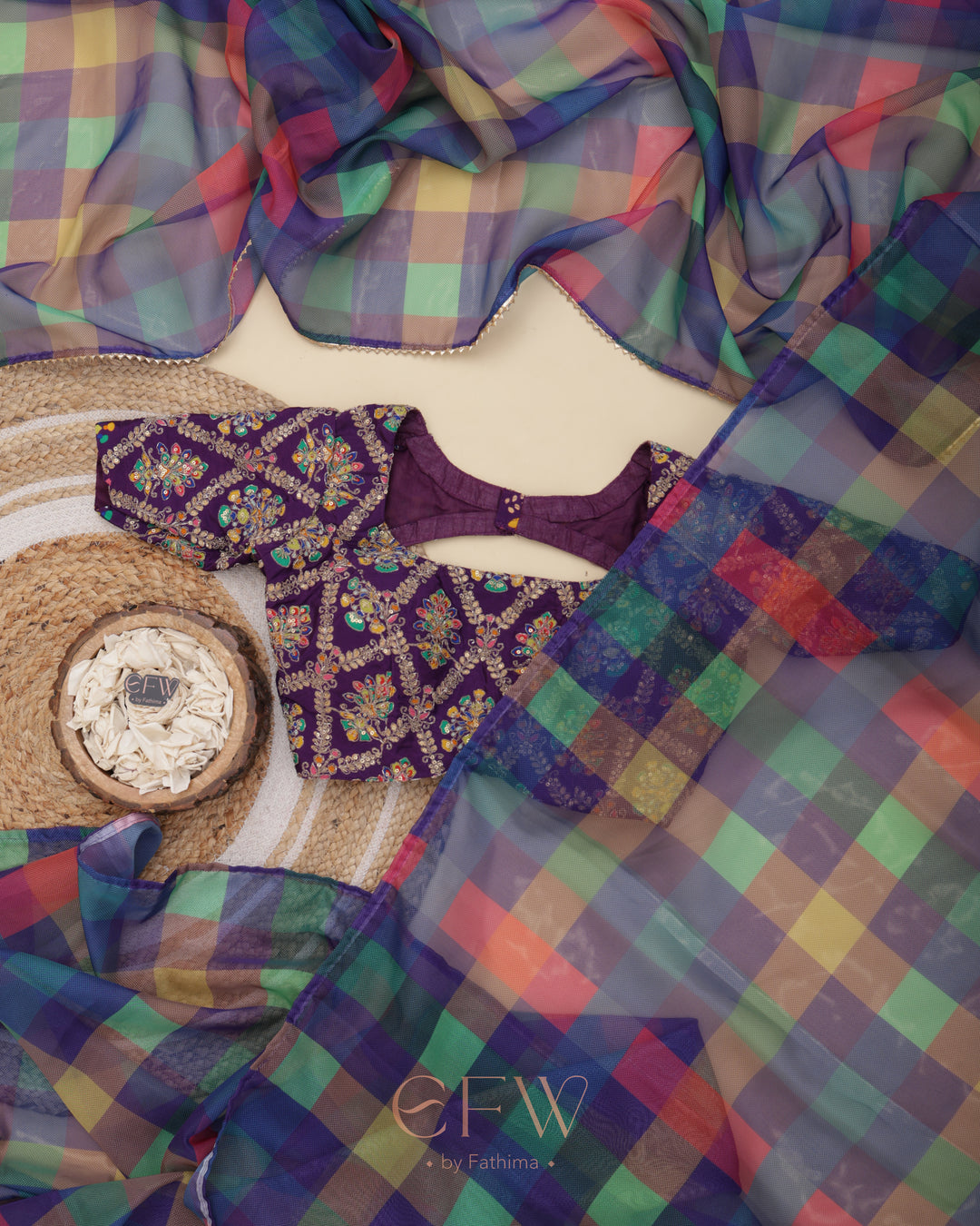 MADRASI CHECKS -LUXE EDIT