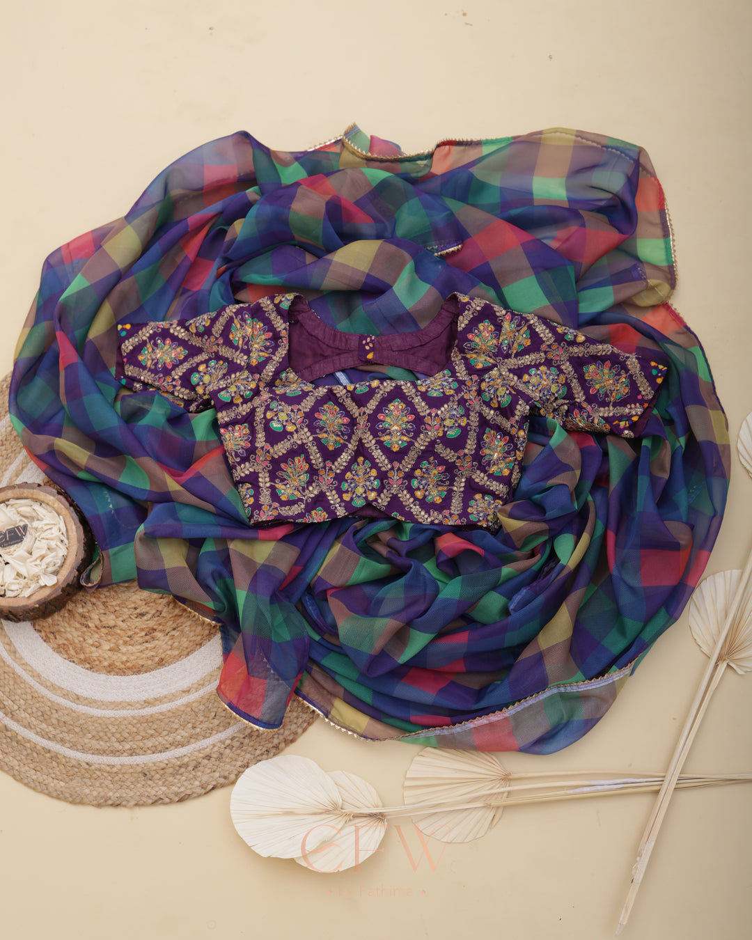 MADRASI CHECKS -LUXE EDIT