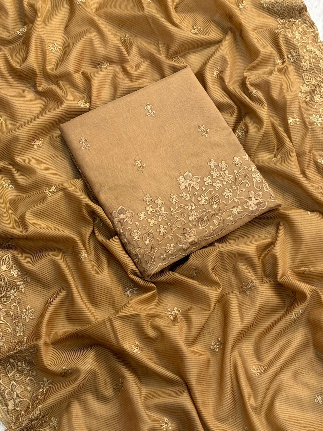 CARAMEL CANVAS SUIT