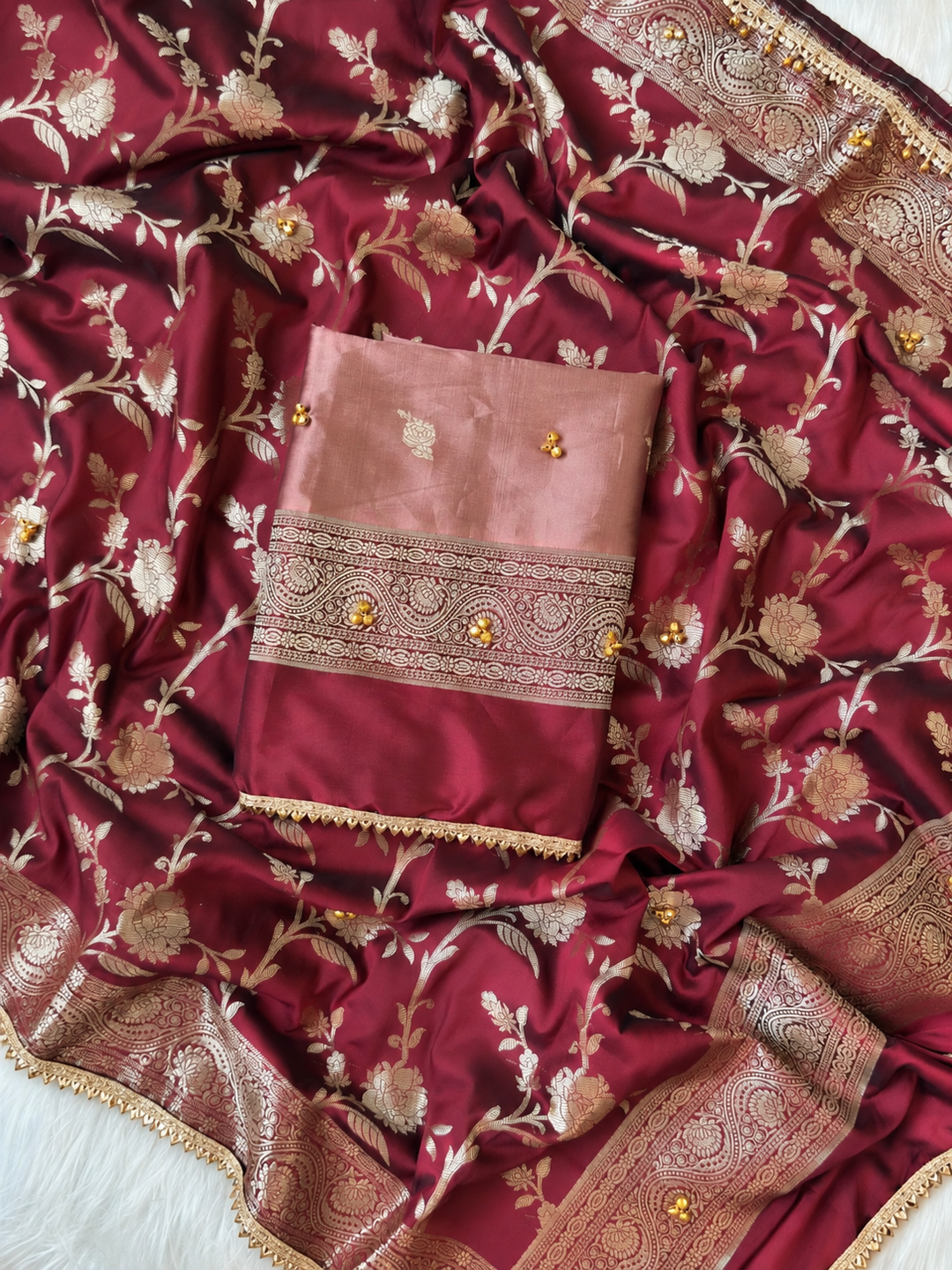 ZEENAT-ONION PINK MAROON