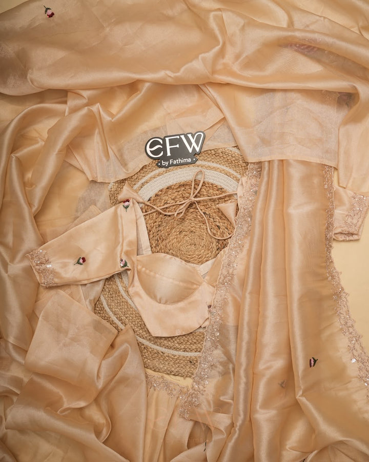 ROSE CHAMPAGNE HANDWORK