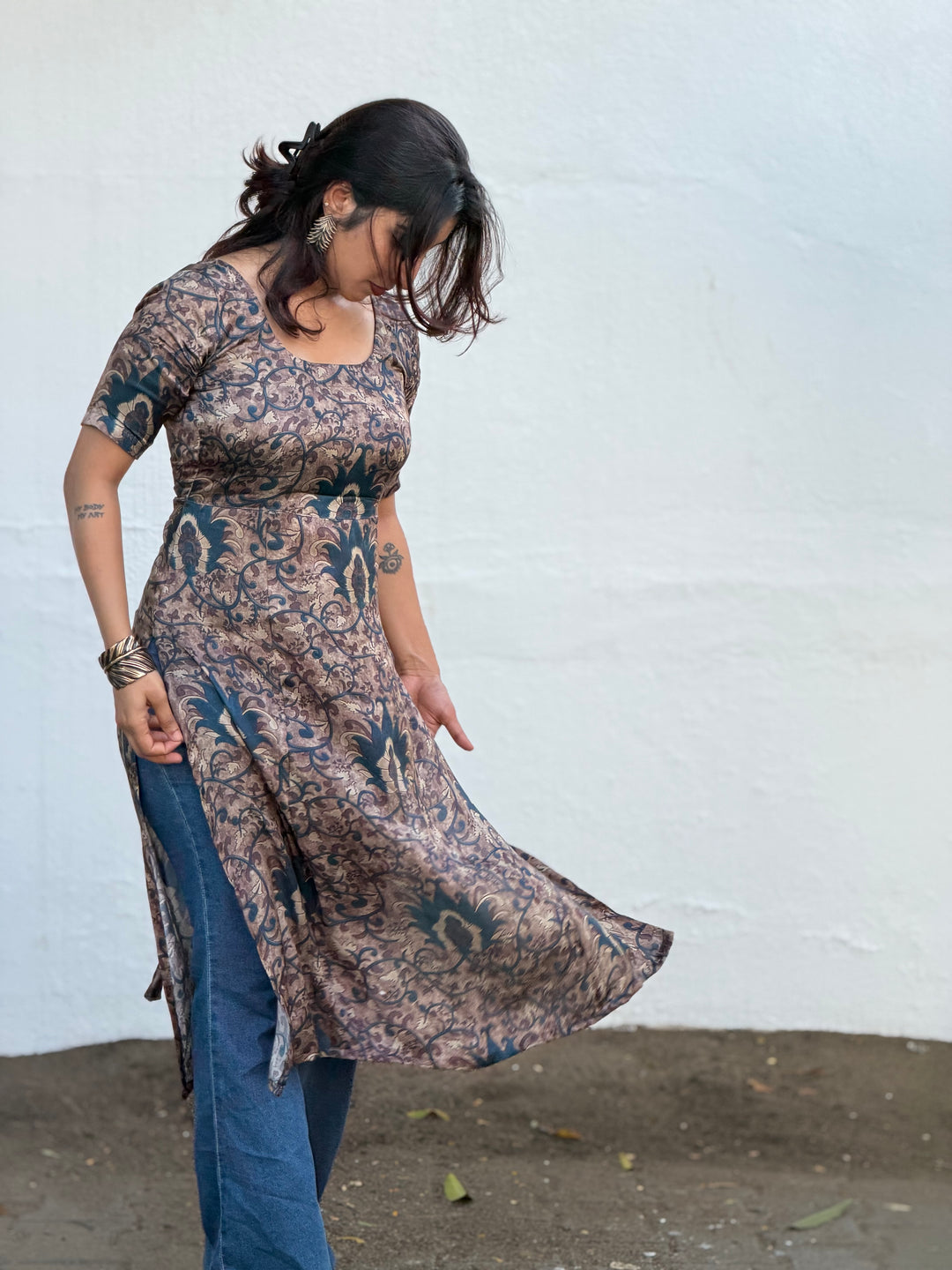 MERAKI BLUE KURTI