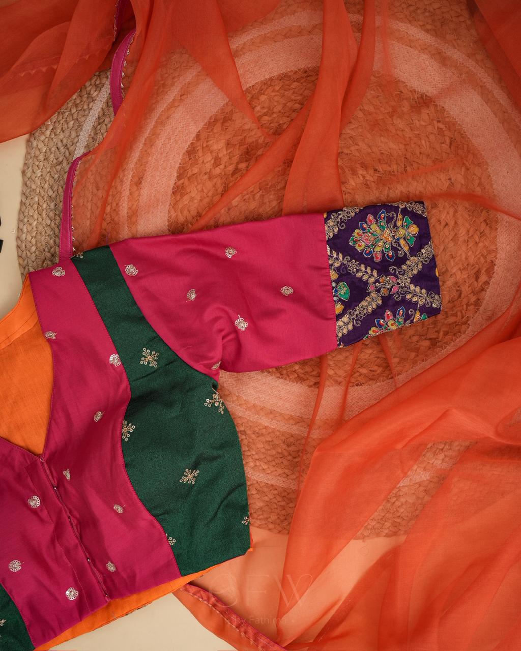 ZAREEN ORANGE POP - BRIDESMAID EDIT