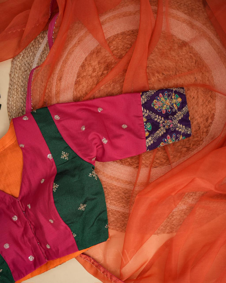 ZAREEN ORANGE POP - BRIDESMAID EDIT