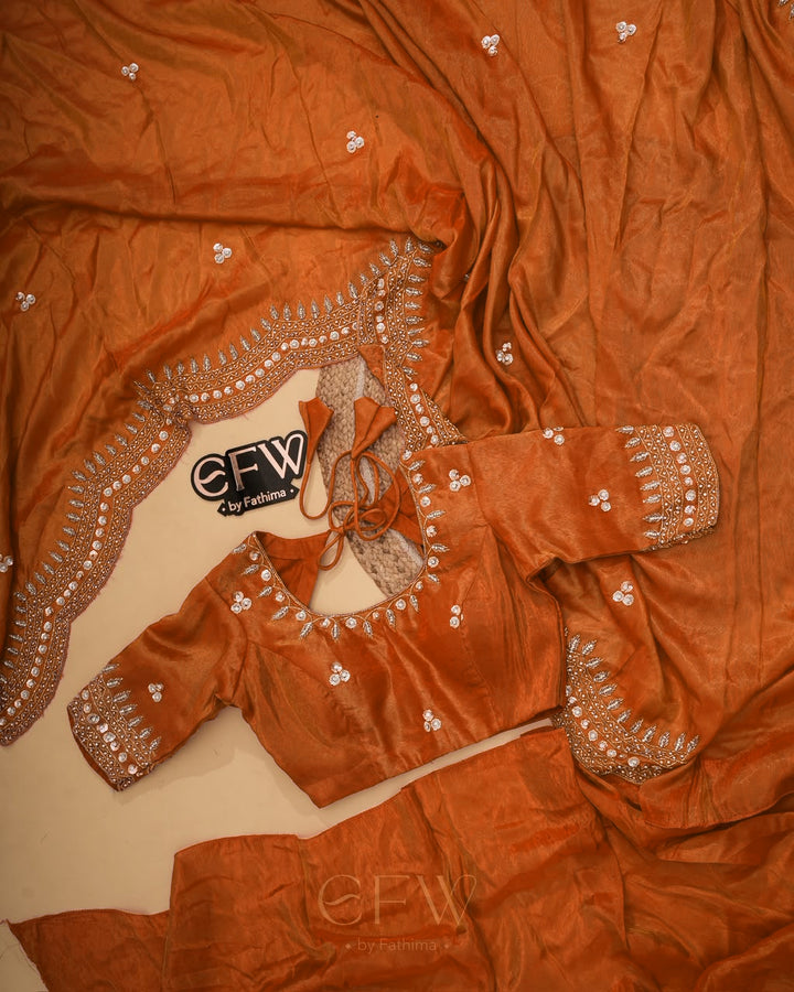 SAFIYA HANDWORK-ORANGE