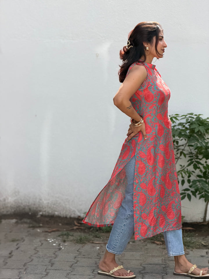 PAISLEY MANGO KURTI
