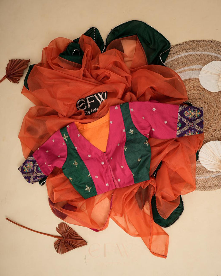 ZAREEN ORANGE POP - BRIDESMAID EDIT