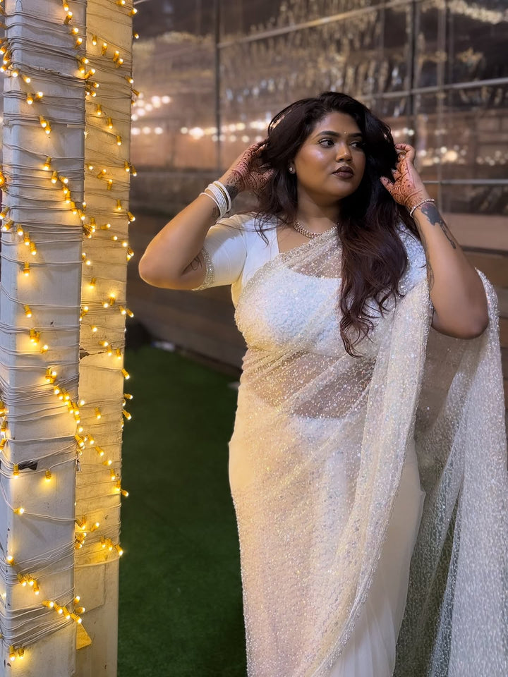 HEAVENLY HALO-STITCHED