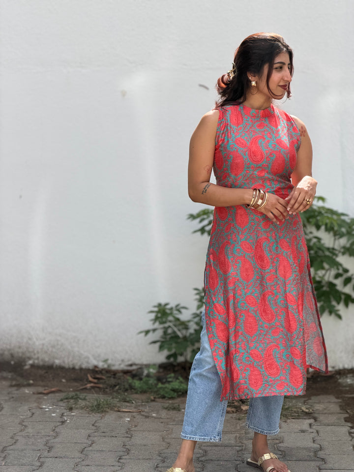 PAISLEY MANGO KURTI
