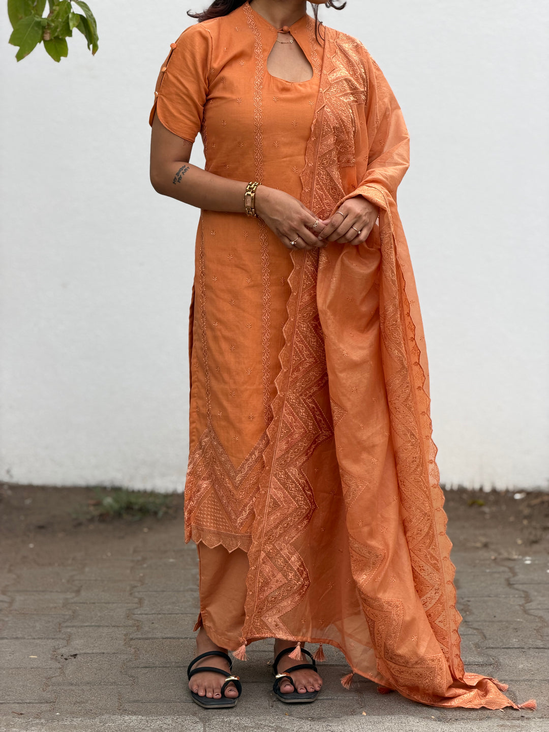 RUST ZARIYA SUIT