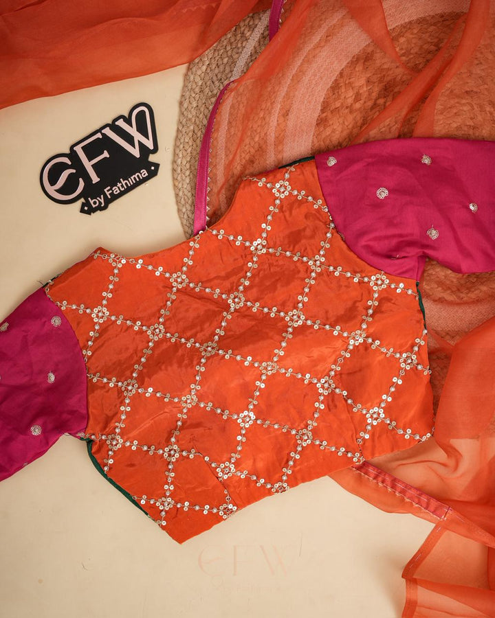 ZAREEN ORANGE POP - BRIDESMAID EDIT