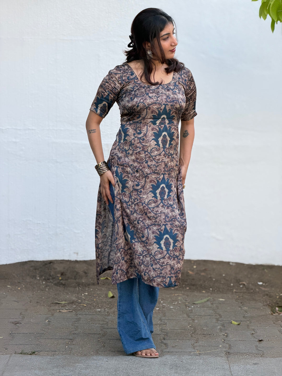 MERAKI BLUE KURTI