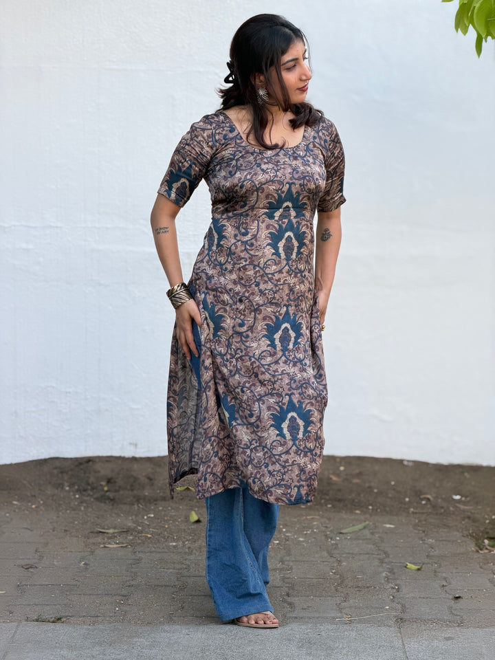 MERAKI BLUE KURTI