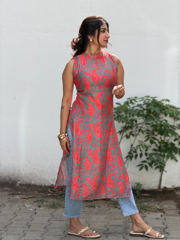 PAISLEY MANGO KURTI