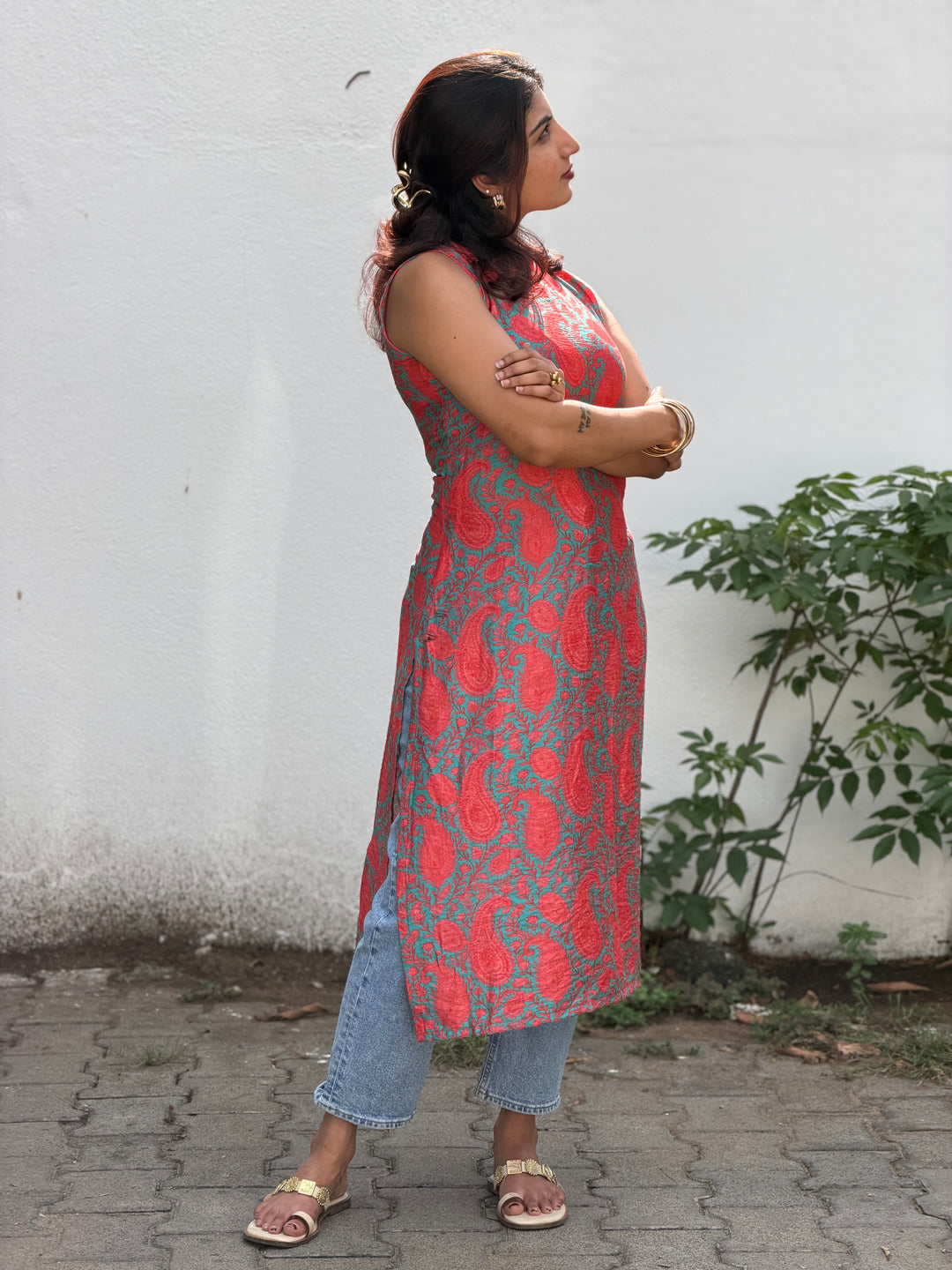 PAISLEY MANGO KURTI