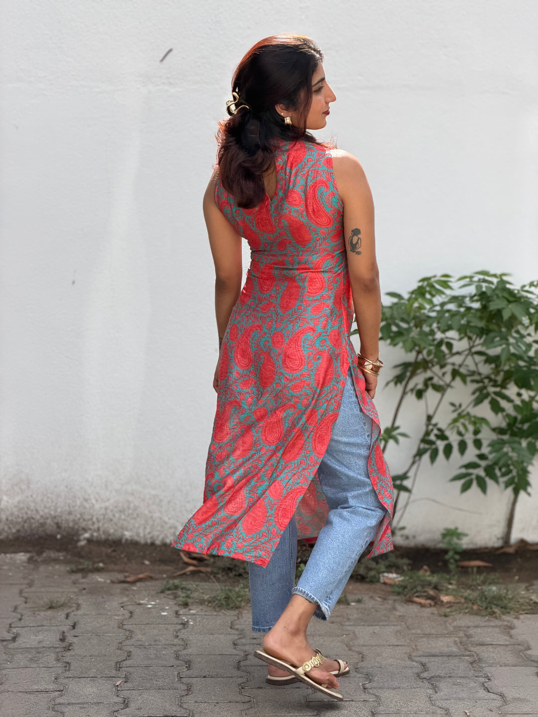 PAISLEY MANGO KURTI