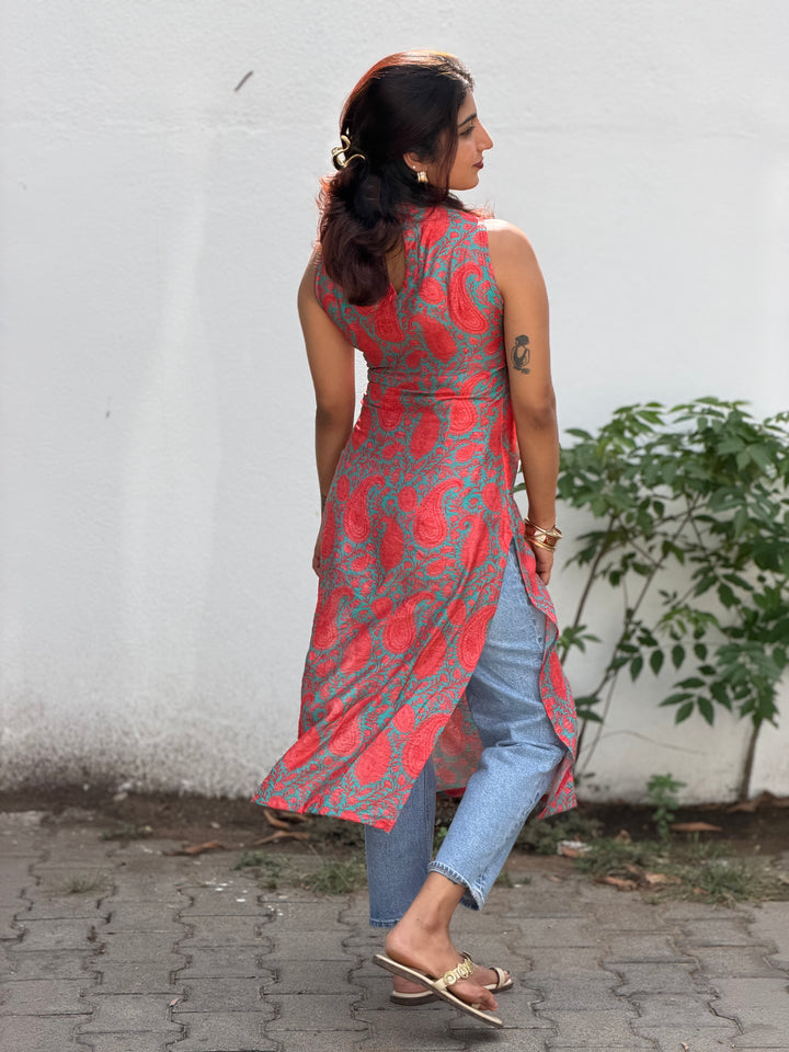 PAISLEY MANGO KURTI