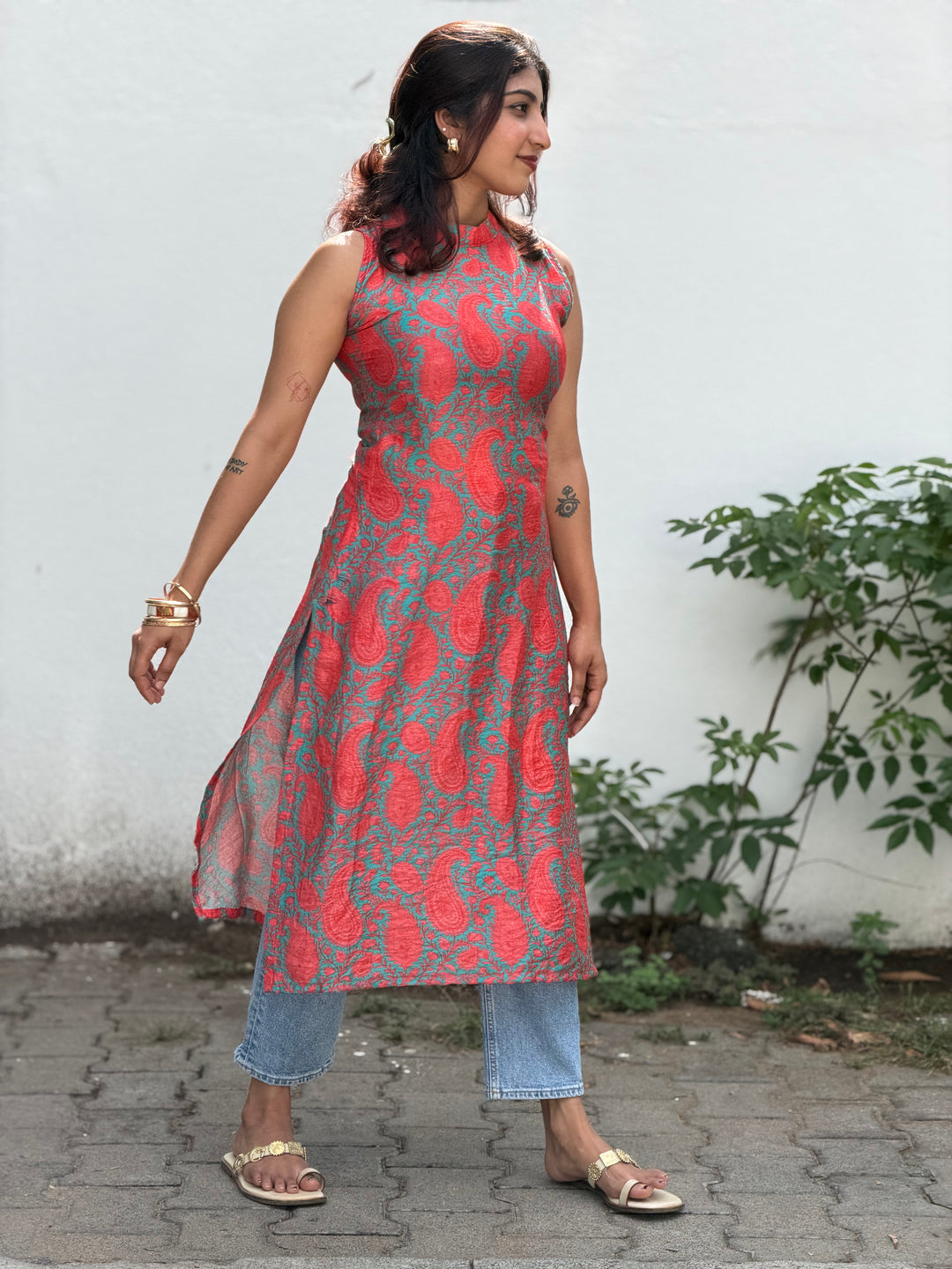 PAISLEY MANGO KURTI