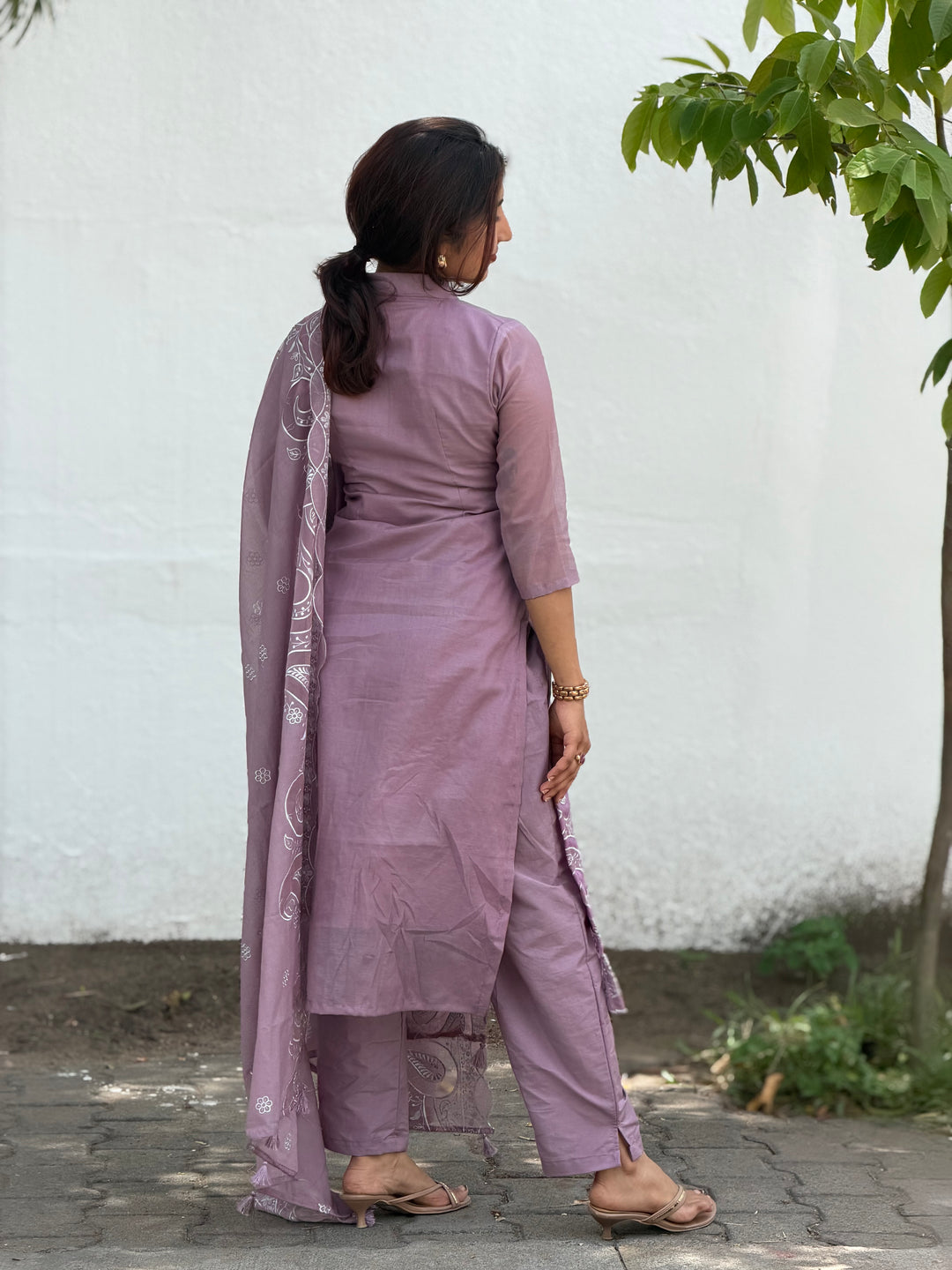 MAUVE MIST SUIT