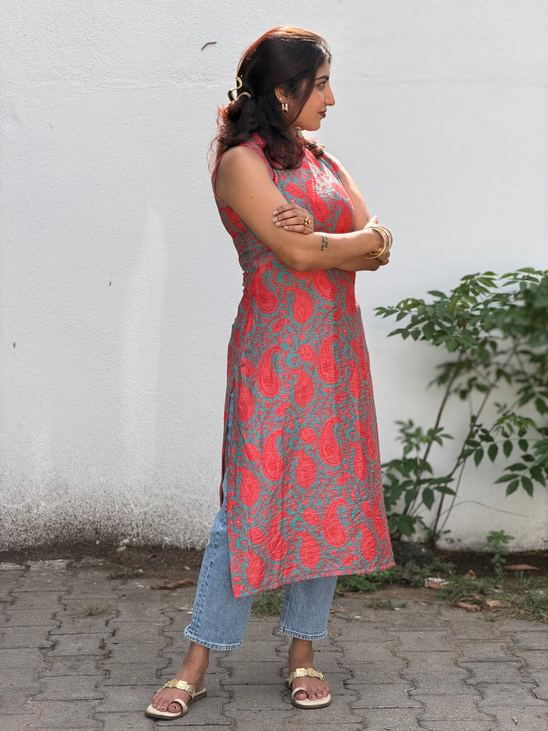 PAISLEY MANGO KURTI