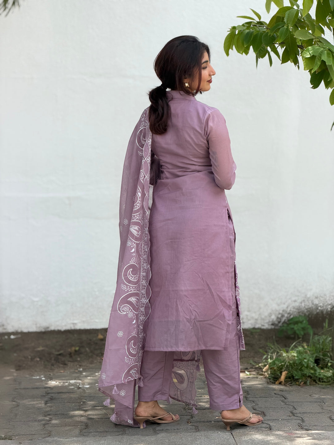 MAUVE MIST SUIT