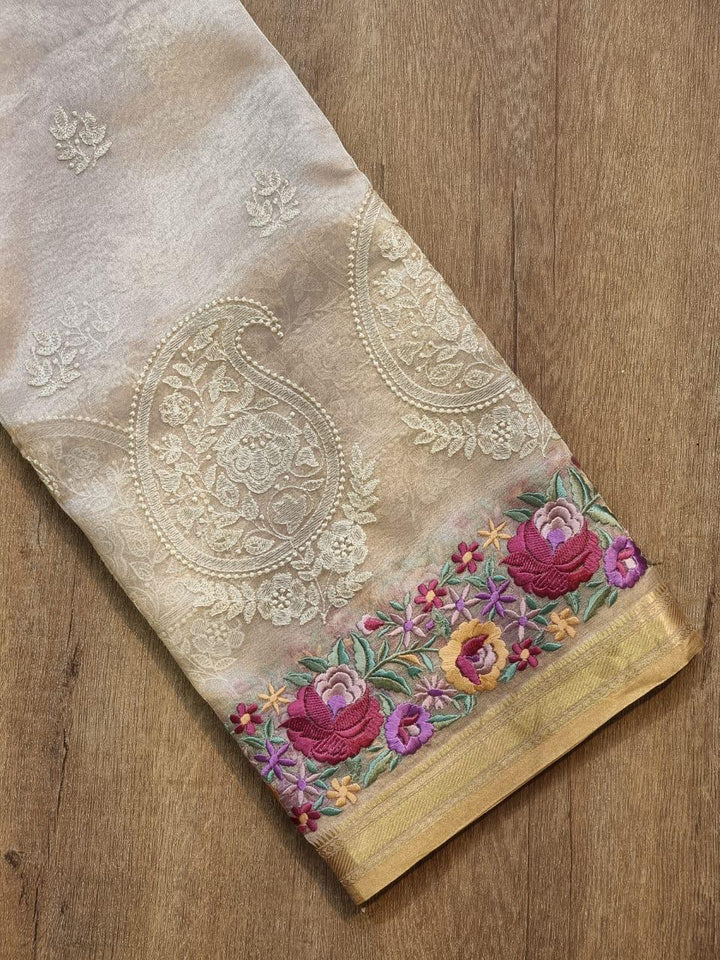 GULBAHAR-GOLD blouse piece