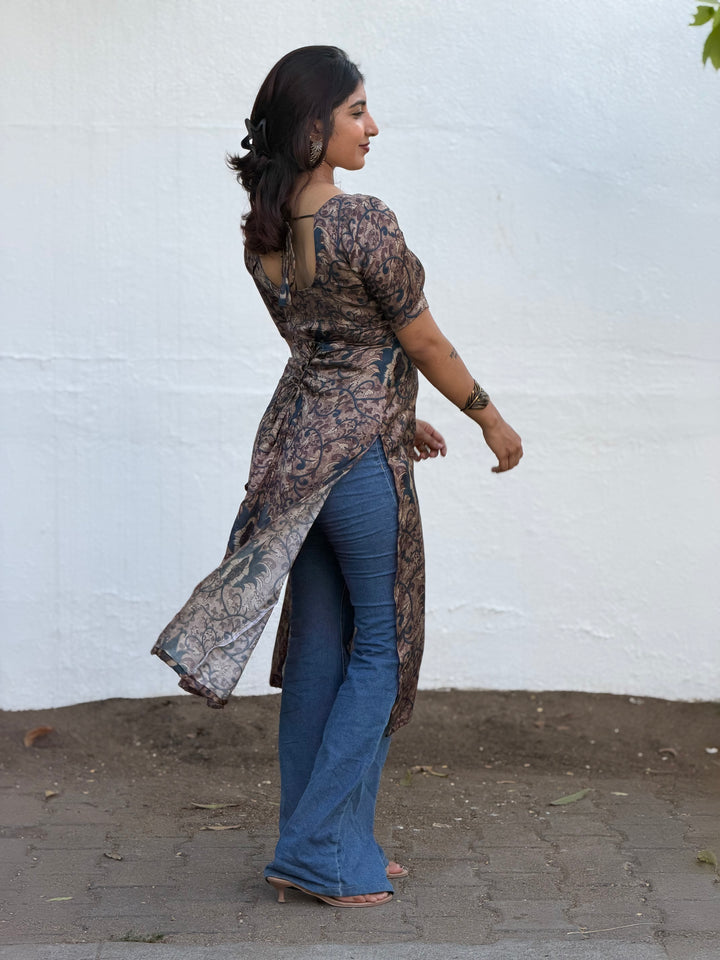 MERAKI BLUE KURTI