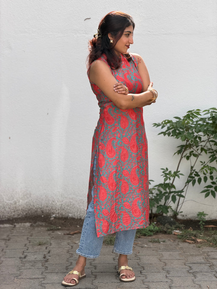 PAISLEY MANGO KURTI