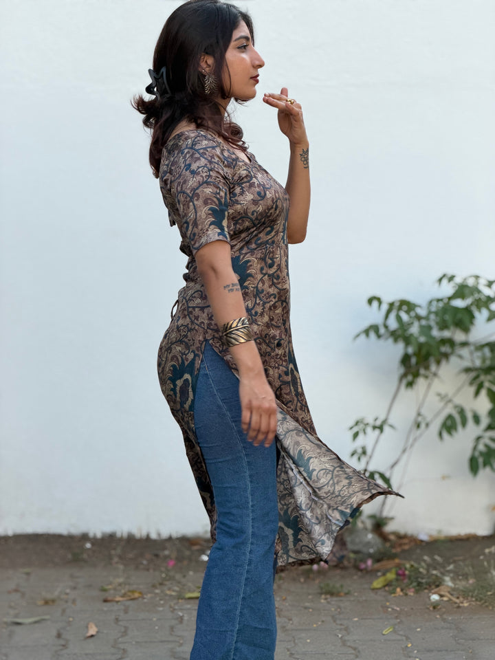 MERAKI BLUE KURTI