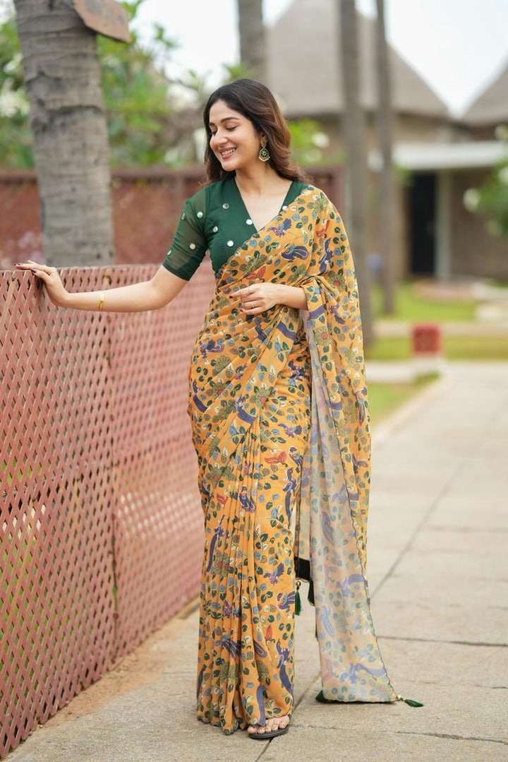 MAYURA MUSTARD - BLOOM EDIT