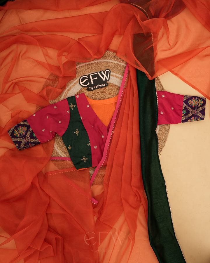 ZAREEN ORANGE POP - BRIDESMAID EDIT