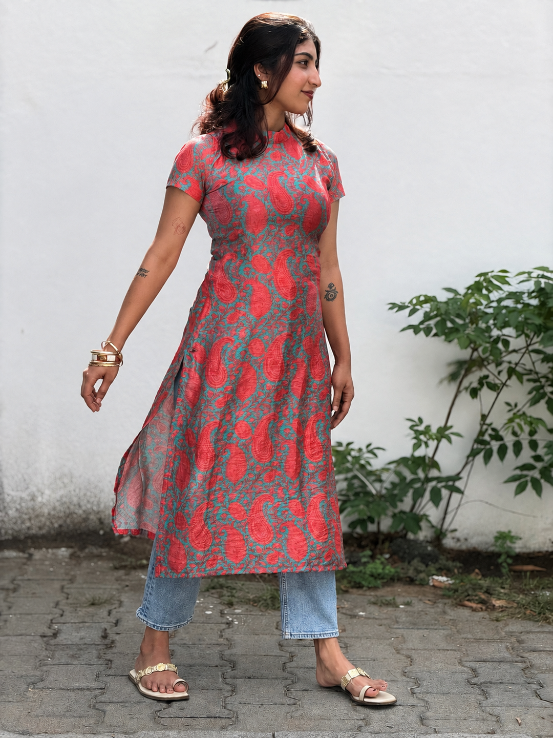 PAISLEY MANGO KURTI