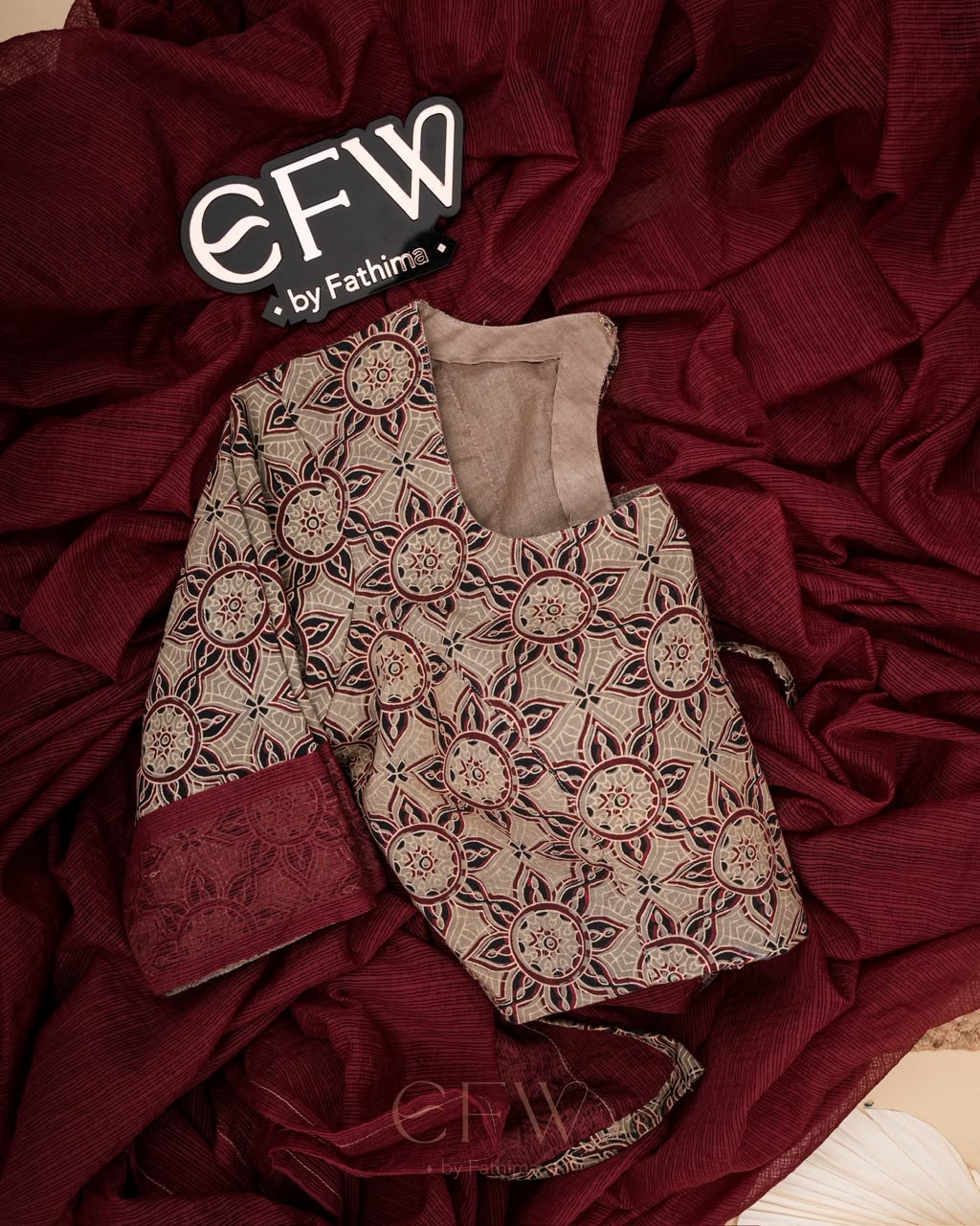 RUBY WINE AJRAK EDIT