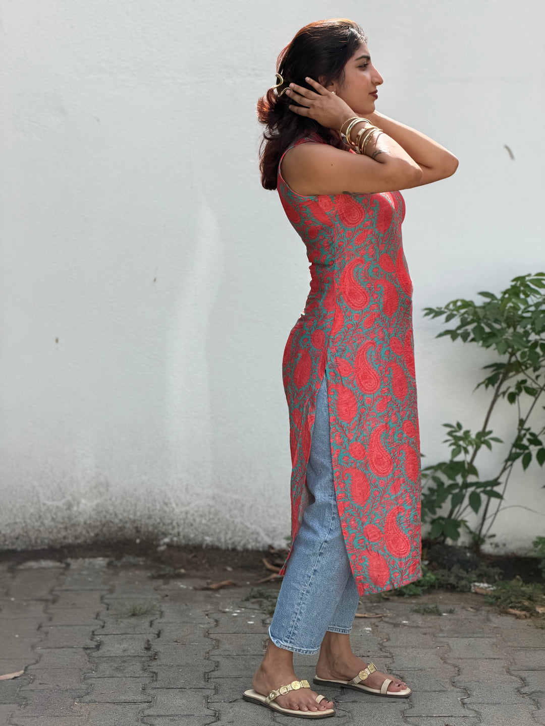 PAISLEY MANGO KURTI