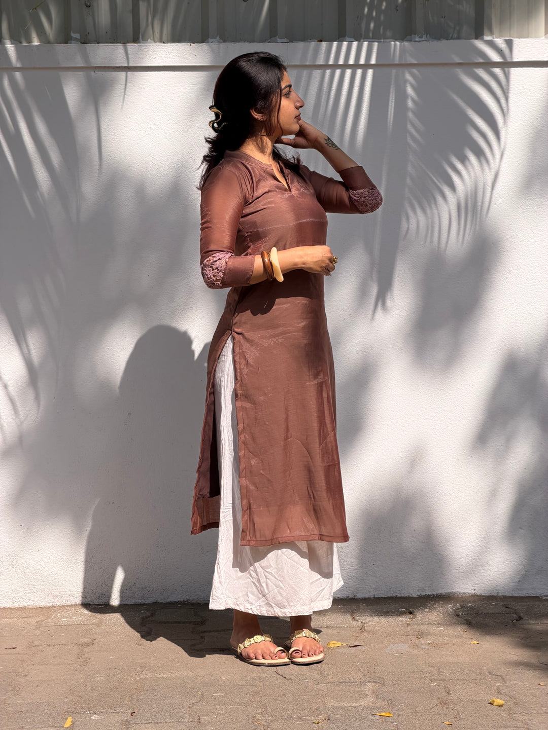 MOCHA LUXE KURTA