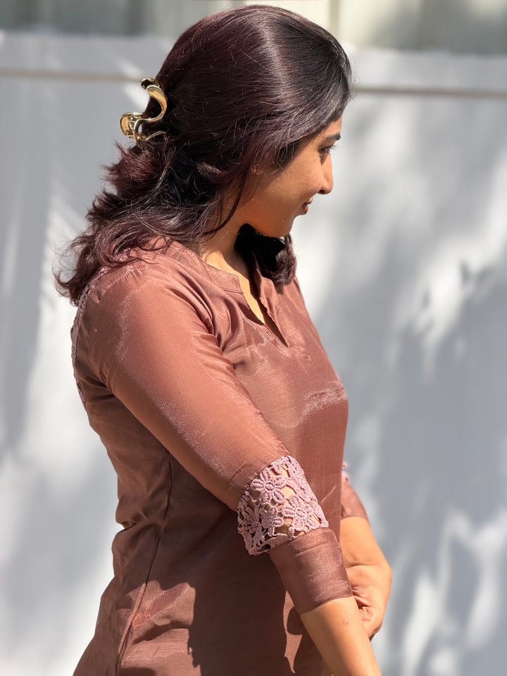 MOCHA LUXE KURTA
