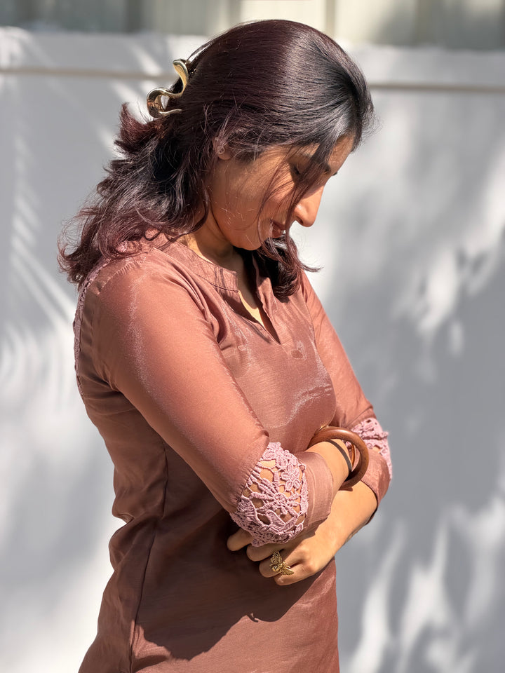MOCHA LUXE KURTA