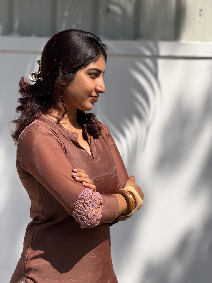 MOCHA LUXE KURTA