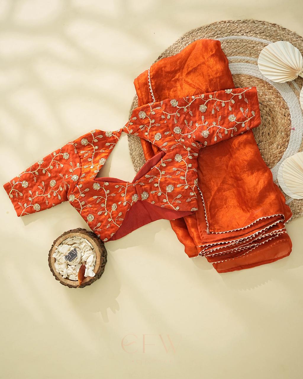 SAYA - FIERY ORANGE LUXE