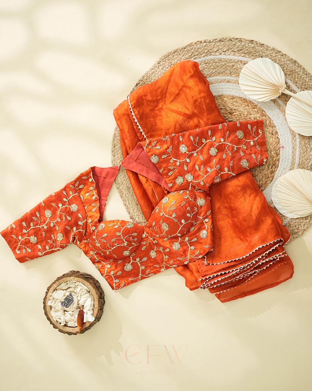 SAYA - FIERY ORANGE LUXE