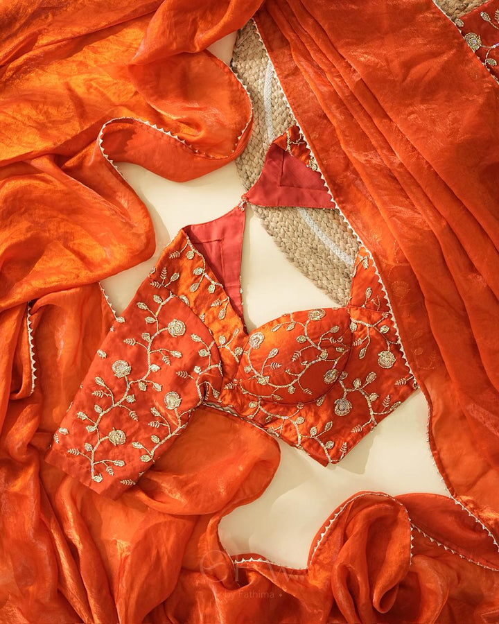 SAYA - FIERY ORANGE LUXE