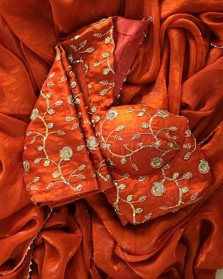 SAYA - FIERY ORANGE LUXE