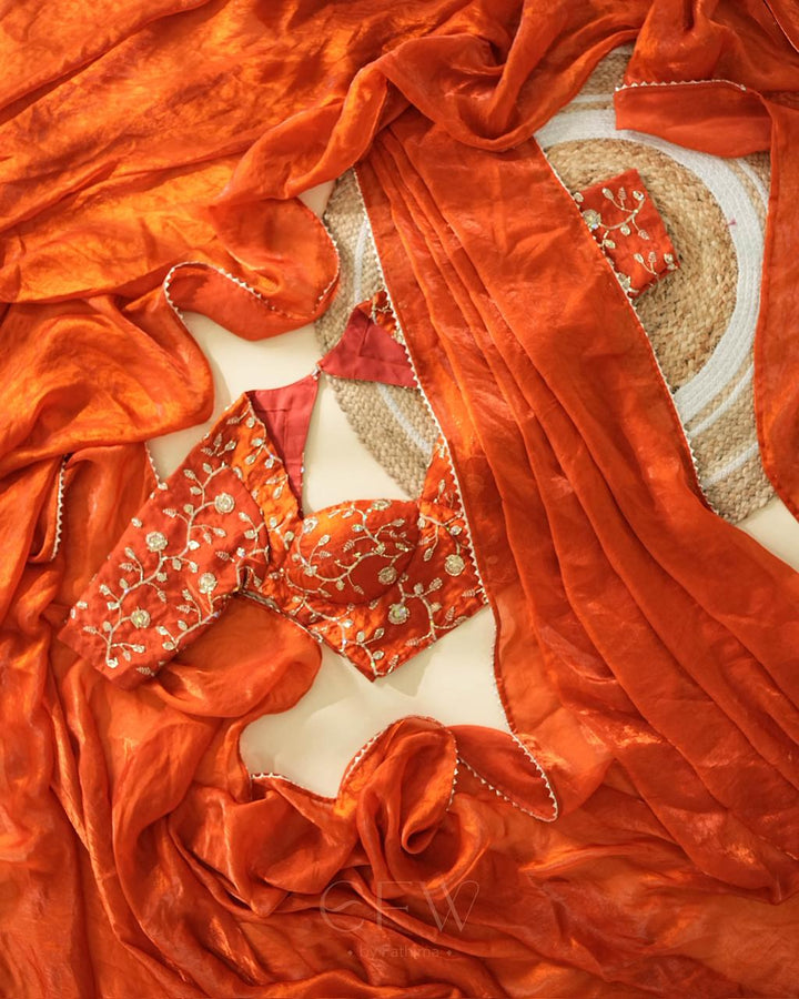 SAYA - FIERY ORANGE LUXE