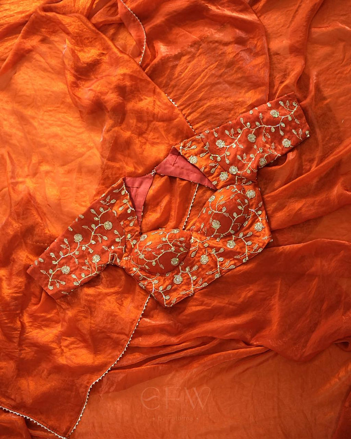 SAYA - FIERY ORANGE LUXE